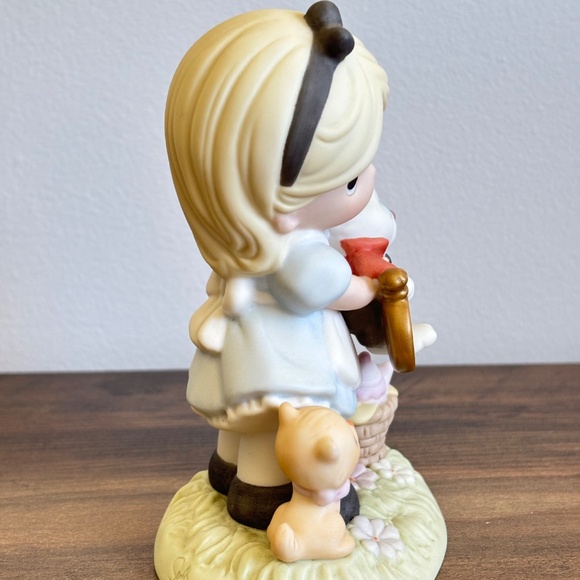 DISNEY Precious Moments ALICE WONDERLAND It’s Never To Late For Fun With Friends - Picture 6 of 11